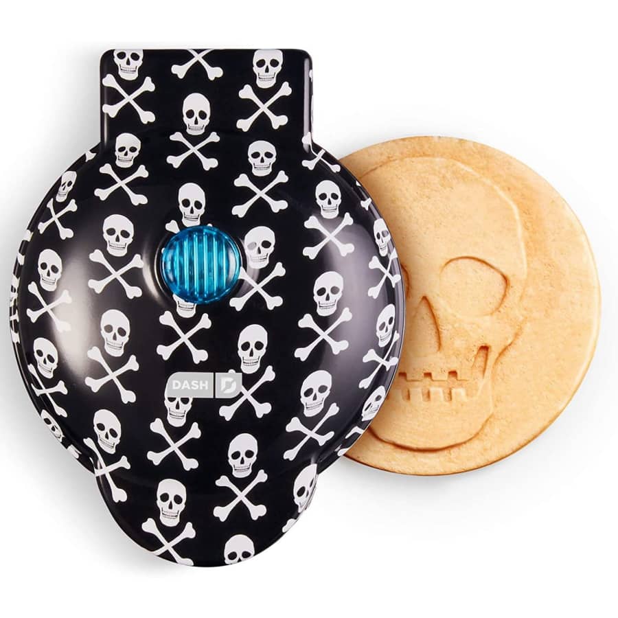 Dash Mini Skull Waffle Maker for $29 Dash Mini Skull Waffle Maker for $29