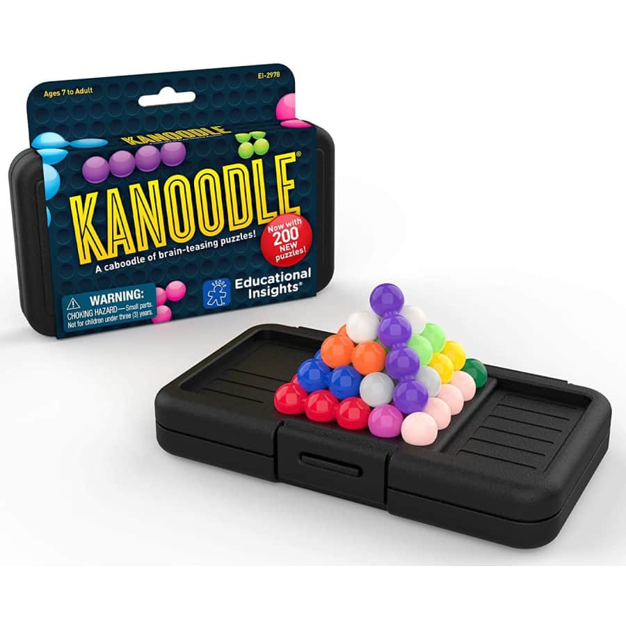 Educational Insights Kanoodle 3D Brain Teaser Puzzle for $10 Educational Insights Kanoodle 3D Brain Teaser Puzzle for $10