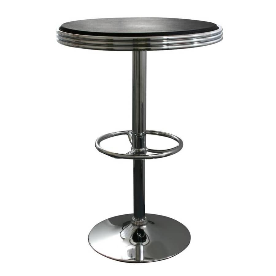 AmeriHome Adjustable-Height Swivel Pub/Bar Table for $100