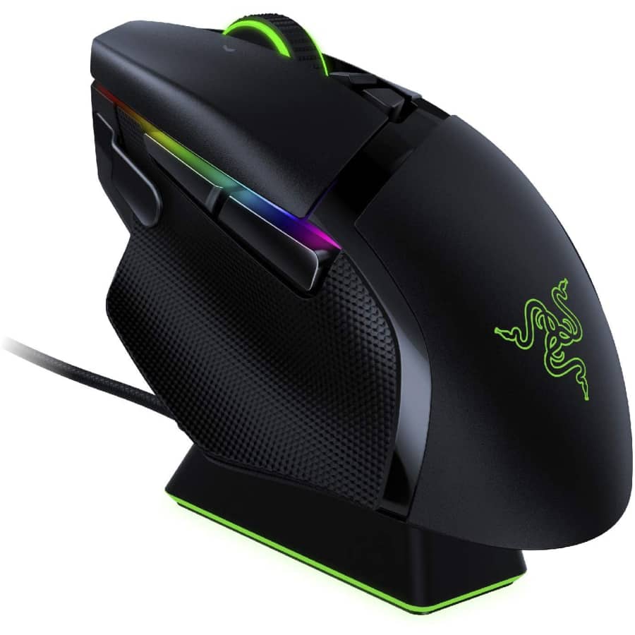 Razer Basilisk Ultimate HyperSpeed Wireless Gaming Mouse w/ Dock for $161 Razer Basilisk Ultimate HyperSpeed Wireless Gaming Mouse w/ Dock for $161
