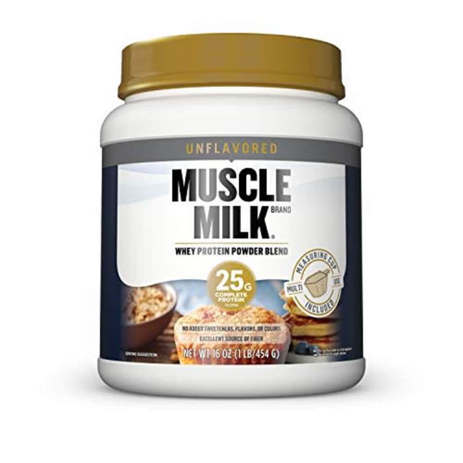 Muscle Milk 100% Whey Protein Powder Blend, Unflavored, 25g Protein, 1 Lb for $31 Muscle Milk 100% Whey Protein Powder Blend, Unflavored, 25g Protein, 1 Lb for $31