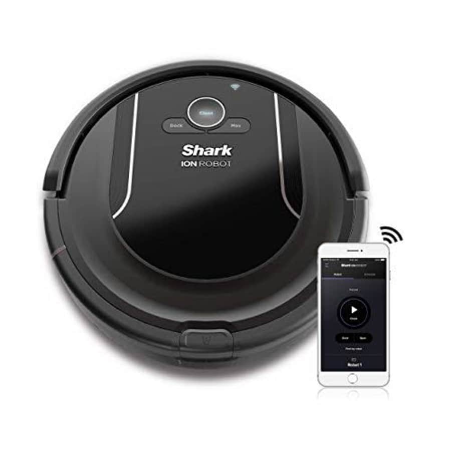 SHARK ION Robot Vacuum R85 WiFi-Connected with Powerful Suction, XL Dust Bin, Self-Cleaning for $130 SHARK ION Robot Vacuum R85 WiFi-Connected with Powerful Suction, XL Dust Bin, Self-Cleaning for $130