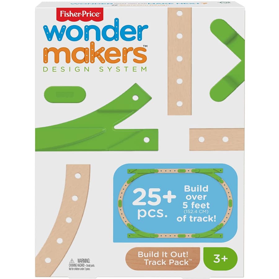 Fisher-Price Wonder Makers Design System Build it Out! Track Pack for $20