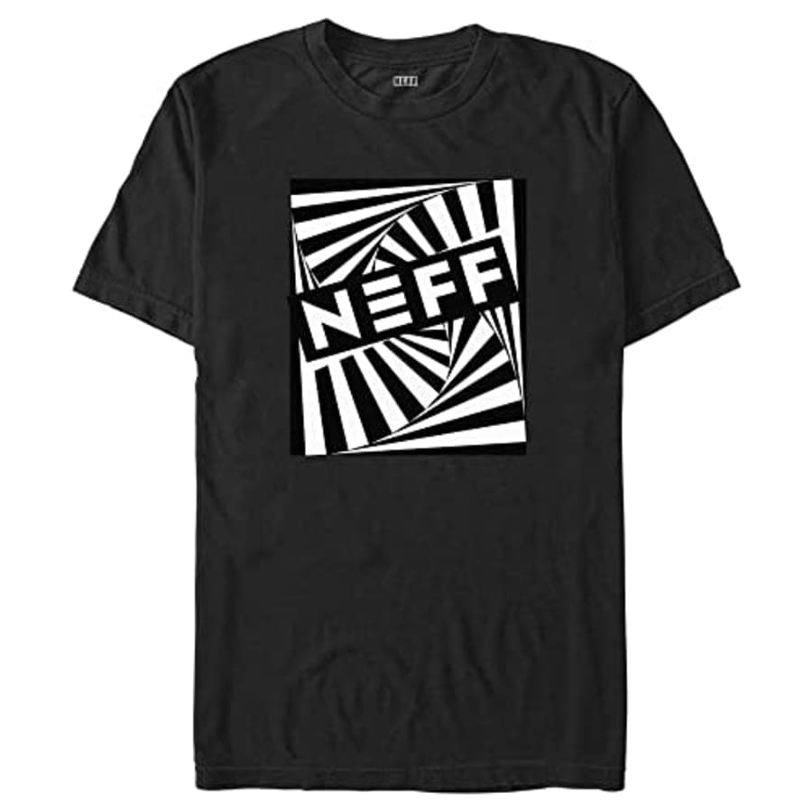 NEFF HIGH Anxiety Young Men's Short Sleeve Tee Shirt, Black, X-Large for $19