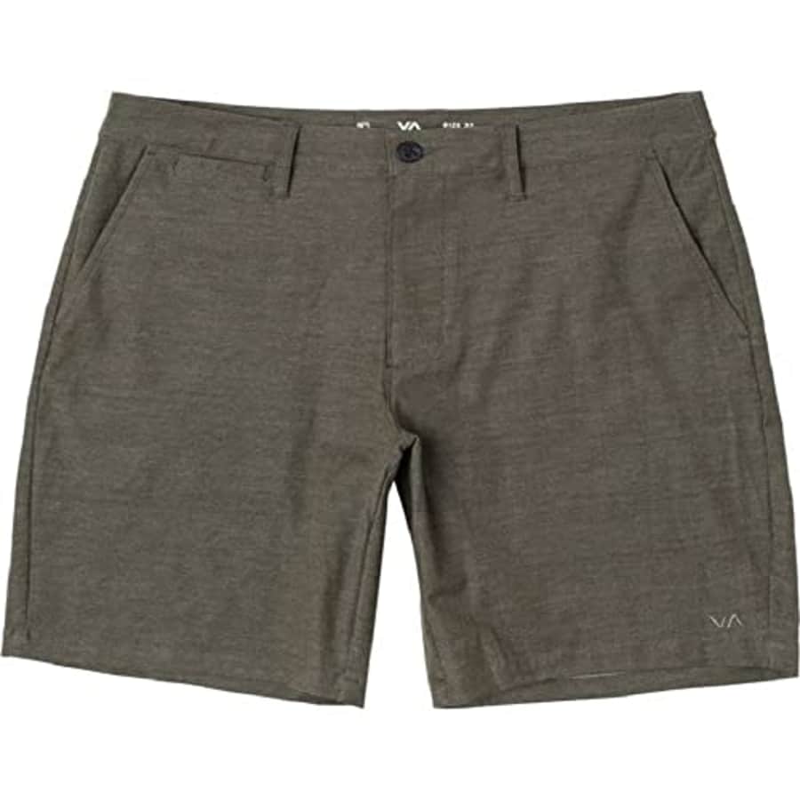 RVCA Boys' Elastic Wasit 17" Hybrid Stretch Walkshort, Back in/Olive, 28 for $22 RVCA Boys' Elastic Wasit 17" Hybrid Stretch Walkshort, Back in/Olive, 28 for $22