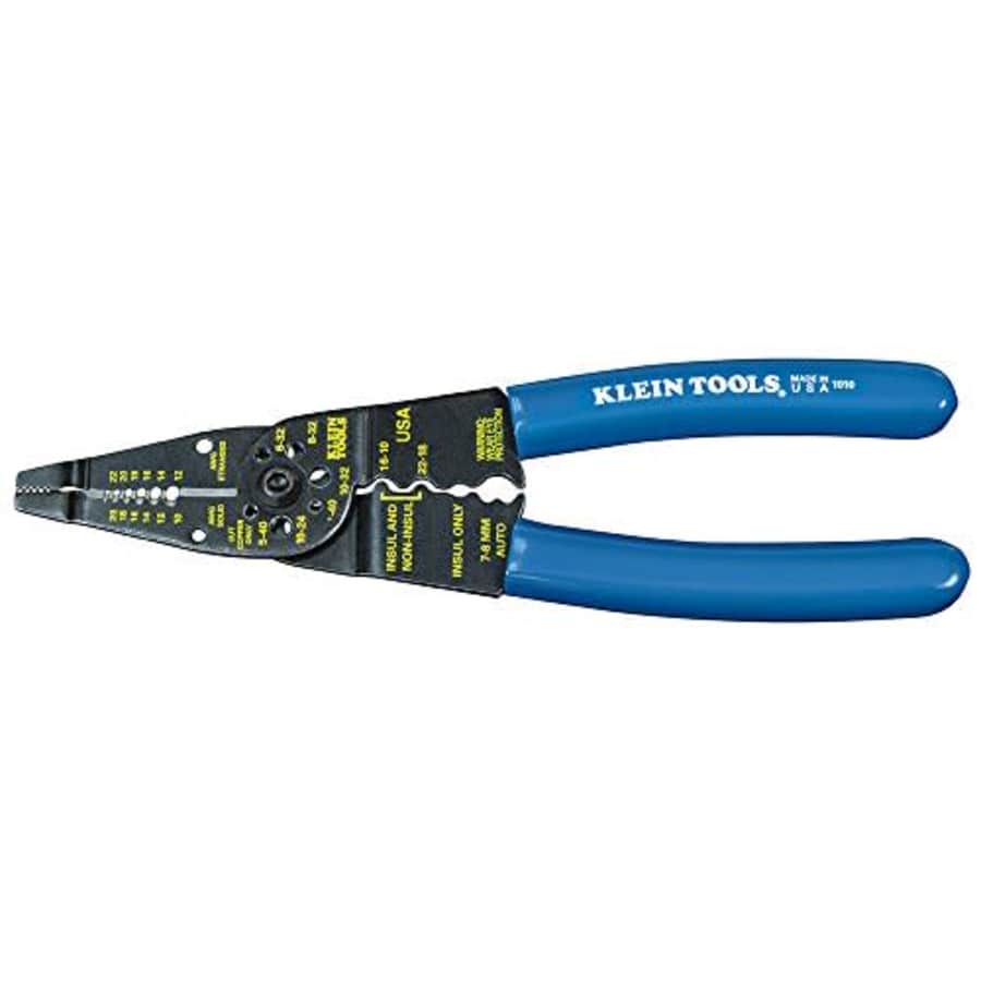 Klein Tools 1010 Multi Tool Long Nose Wire Cutter, Wire Crimper, Stripper and Bolt Cutter for $25