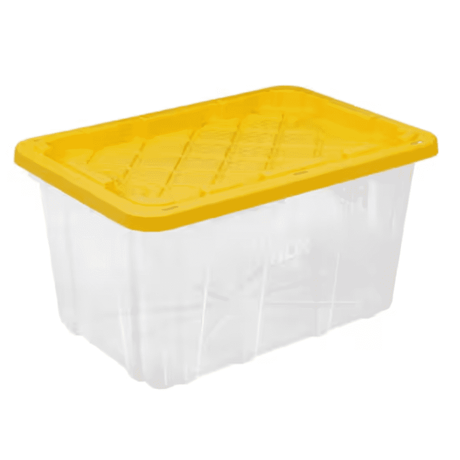 HDX 27-Gallon Tough Storage Tote for $15 HDX 27-Gallon Tough Storage Tote for $15