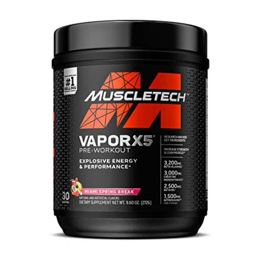 Pre Workout Powder | MuscleTech Vapor X5 | Pre Workout Powder for Men & Women | PreWorkout Energy for $20 Pre Workout Powder | MuscleTech Vapor X5 | Pre Workout Powder for Men & Women | PreWorkout Energy for $20
