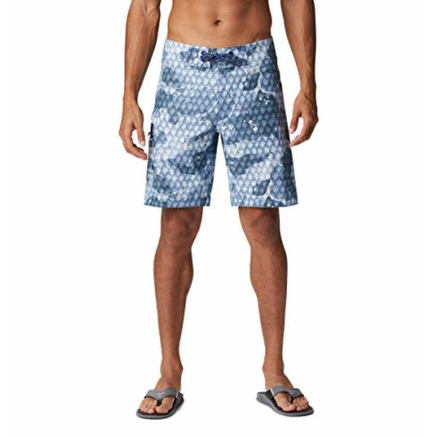 Columbia PFG Offshore II Board Shorts, Stain Repellent, Quick Drying, Tarpon Camo, 28 for $52 Columbia PFG Offshore II Board Shorts, Stain Repellent, Quick Drying, Tarpon Camo, 28 for $52