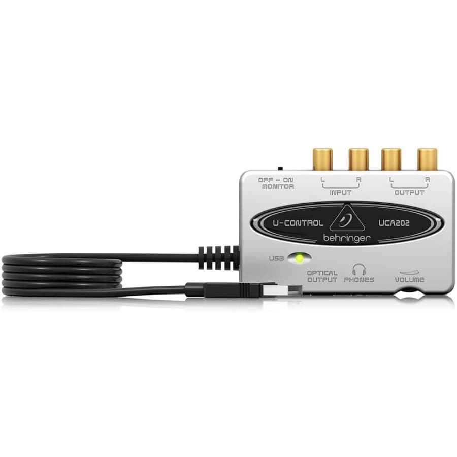 Behringer 2 in/2 Out USB Audio Interface for $18