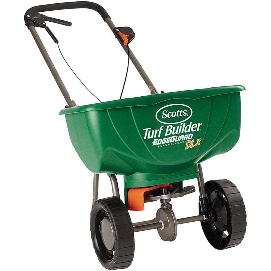 Scotts Turf Builder EdgeGuard DLX Broadcast Spreader for $78