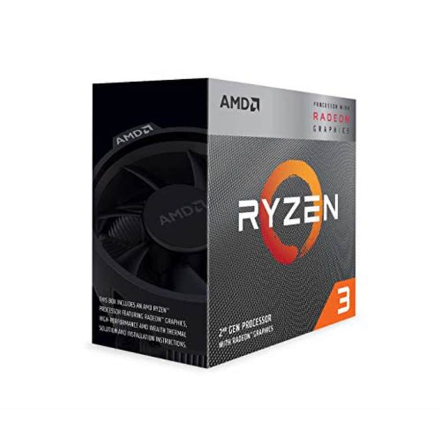 AMD Ryzen 3 3200G 4-Core Unlocked Desktop Processor with Radeon Graphics for $74