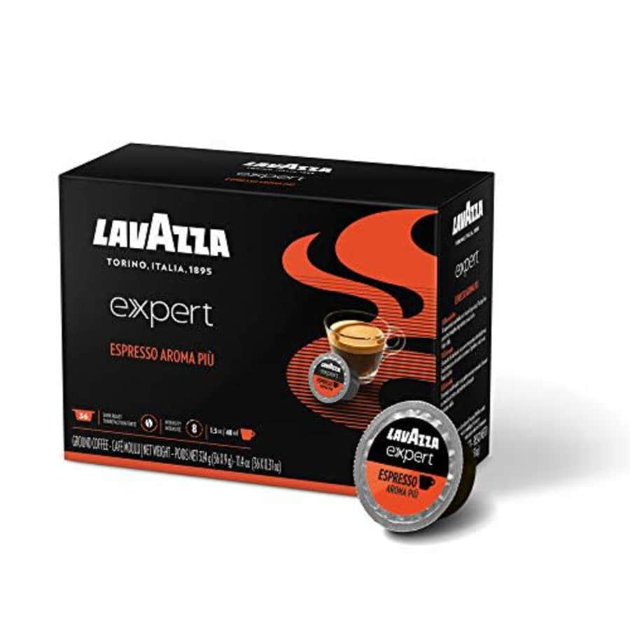 Lavazza Expert Espresso Aroma Piu' Capsules (36 Capsules), Expert Espresso Aroma Piu', 36Count for $25