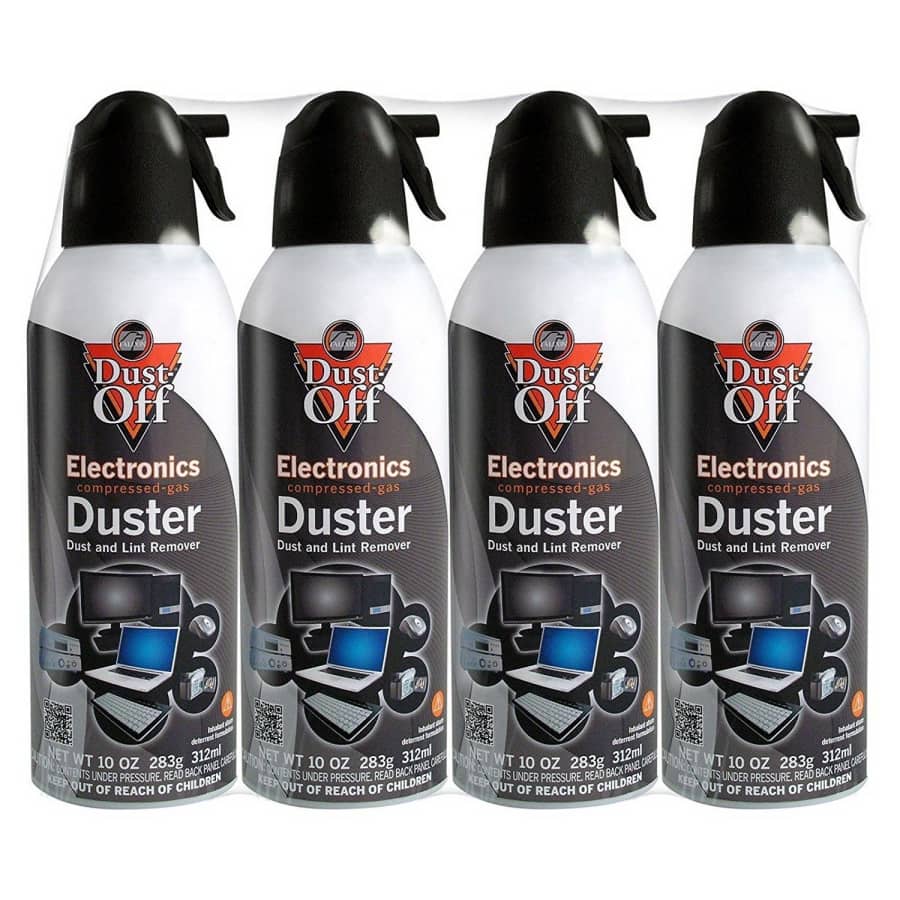 Falcon Dust-Off Electronics 10-oz. Compressed Gas Duster 4-Pack for $14