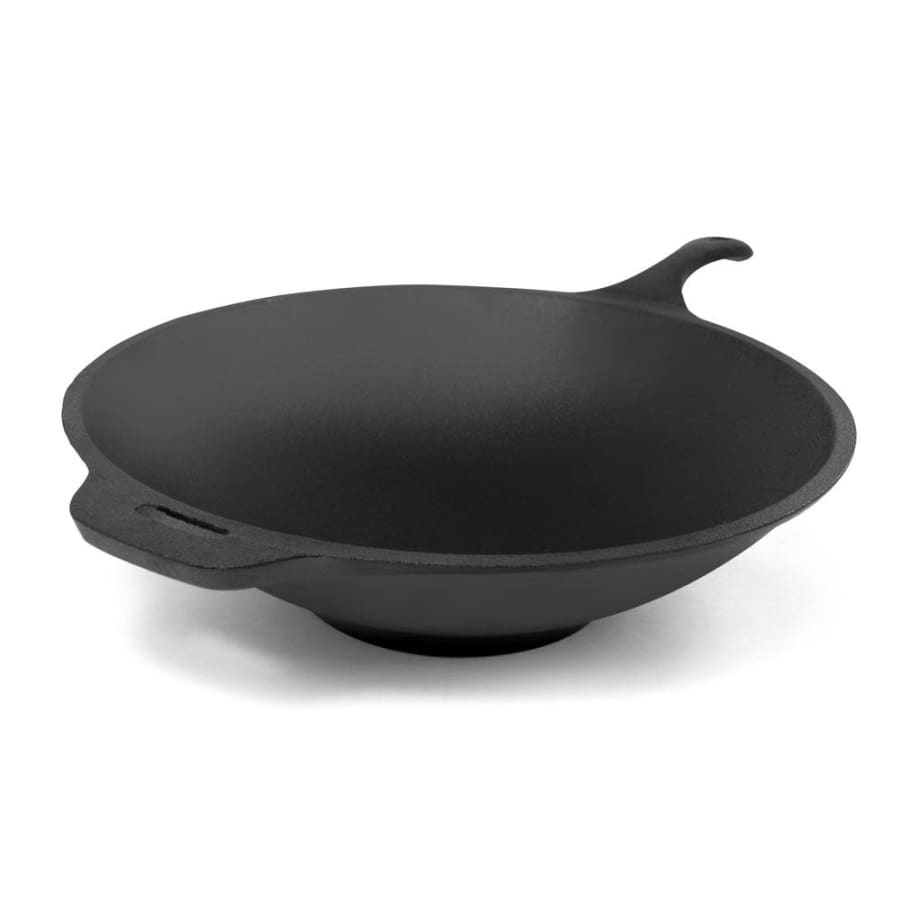 ExcelSteel 12" Cast Iron Wok for $34