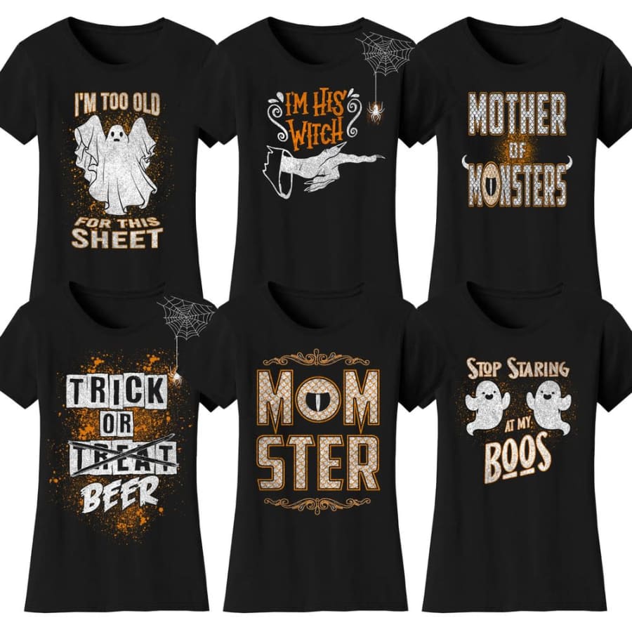 Women's Halloween T-Shirts for $14