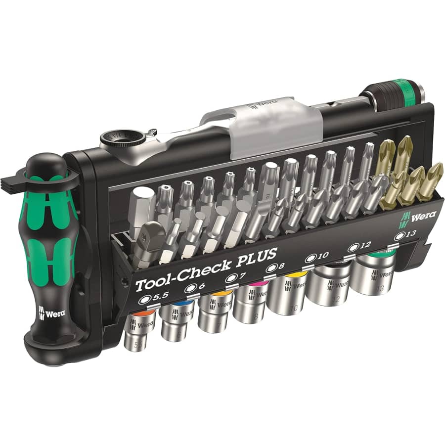 Wera 39-Piece Metric Tool-Check Plus Bit Ratchet Set for $67