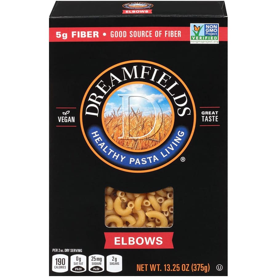 Dreamfields 13.25-oz. Healthy Pasta Living Pasta Elbows 12-Pack for $48
