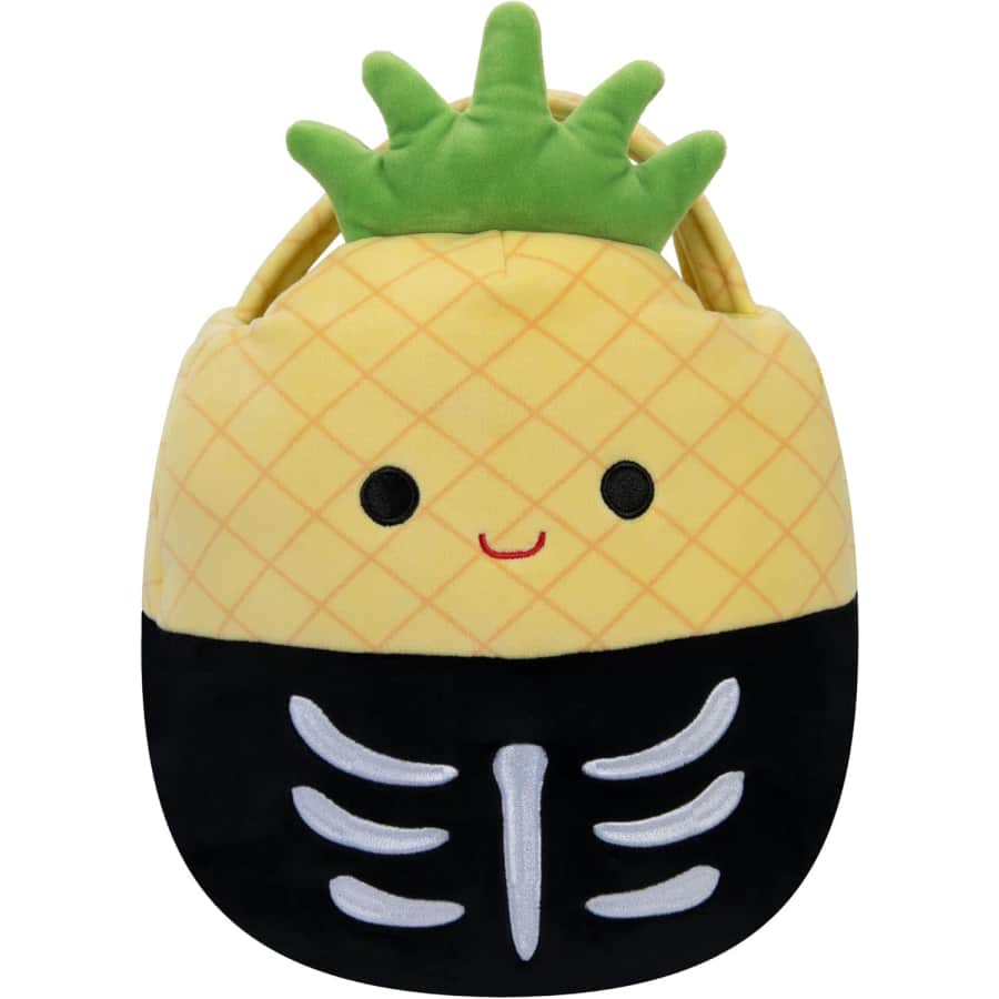 Squishmallows Original Maui the Skeleton Pineapple Treat Pail for $10 Squishmallows Original Maui the Skeleton Pineapple Treat Pail for $10