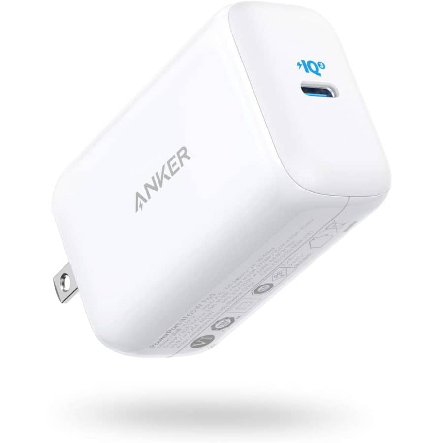 Anker 65W PowerPort III Pod USB-C Charger for $26