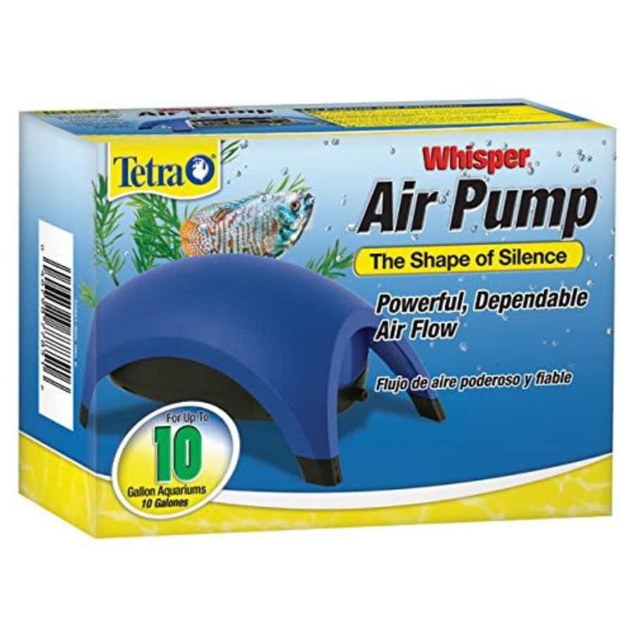 Tetra Whisper Air Pump for 10-Gallon Aquariums for $5 Tetra Whisper Air Pump for 10-Gallon Aquariums for $5