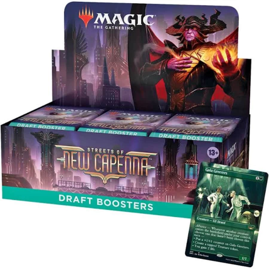 Magic: The Gathering Streets of New Capenna Draft Booster Box for $97