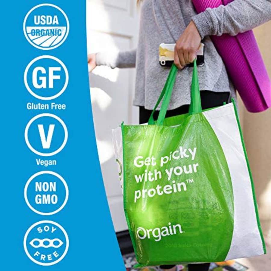 Orgain Organic Plant Based Protein + Superfoods Powder, Creamy Chocolate Fudge - Vegan, Non Dairy, for $33 Orgain Organic Plant Based Protein + Superfoods Powder, Creamy Chocolate Fudge - Vegan, Non Dairy, for $33