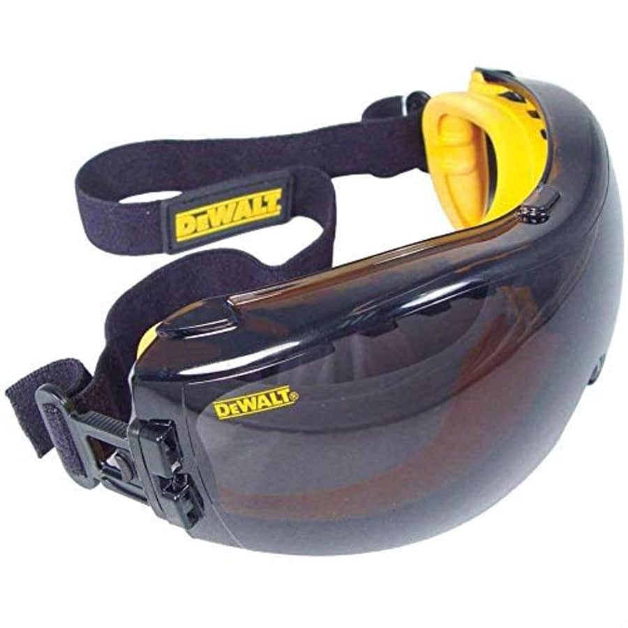 DEWALT DPG82-21 Concealer SAFETY Goggle - Smoke Anti-Fog Lens (1 Pairper Pack), Multi, One Size for $15