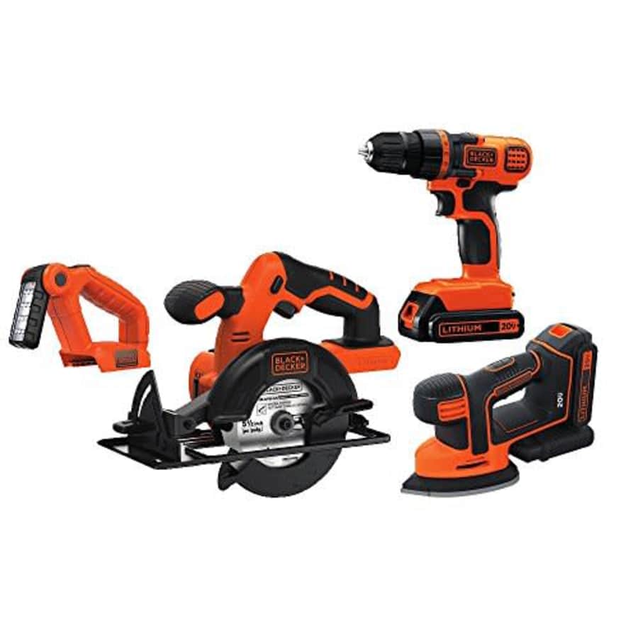 Black + Decker 4-Tool 20V Max Power Tool Combo Kit for $119 in cart Black + Decker 4-Tool 20V Max Power Tool Combo Kit for $119 in cart