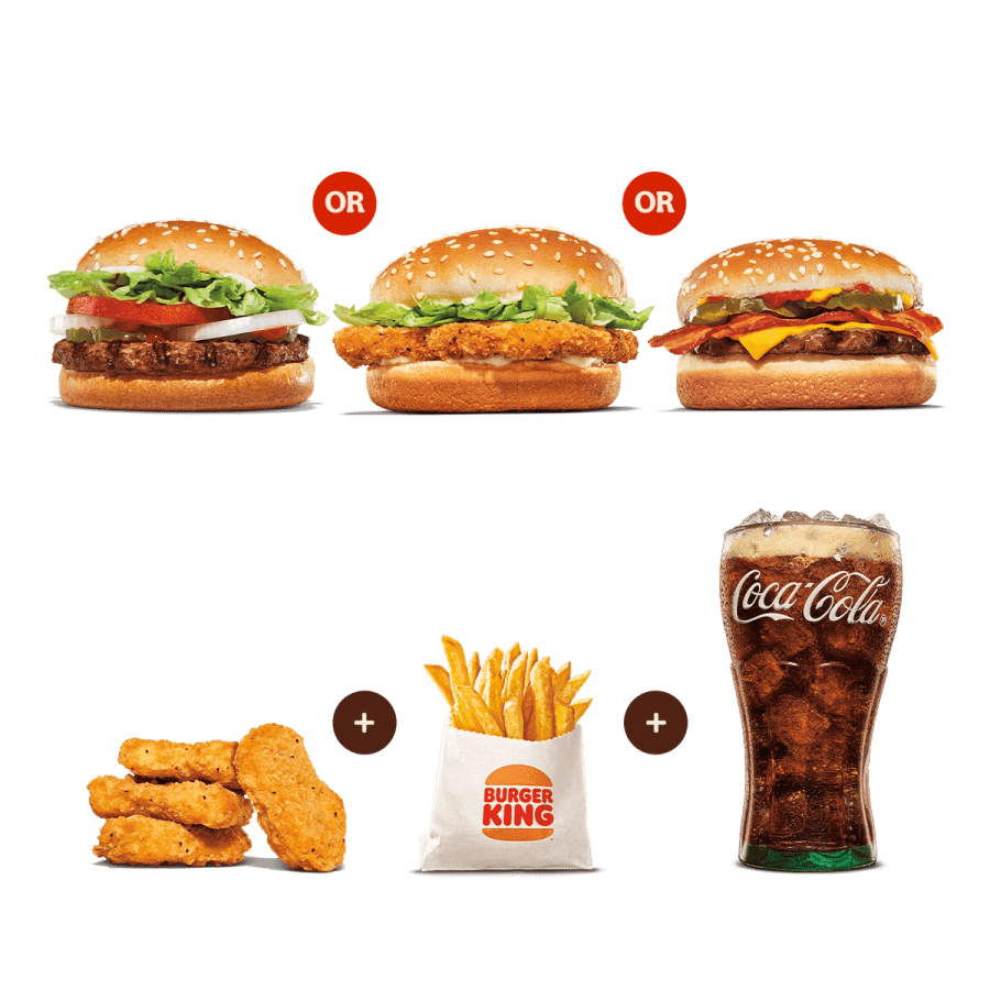 Burger King Your Way Meal: for $5