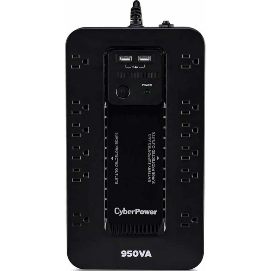CyberPower 950VA 510W 8-Outlet UPS Battery Backup w/ Surge Protector for $63
