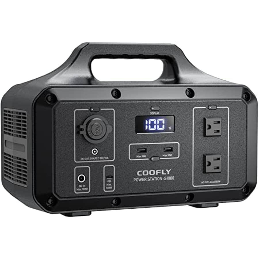 Coofly 1000W Portable Power Station for $540