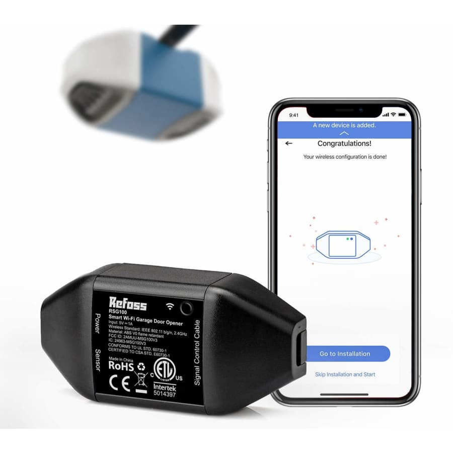 Refoss Smart Wi-Fi Garage Door Opener for $27