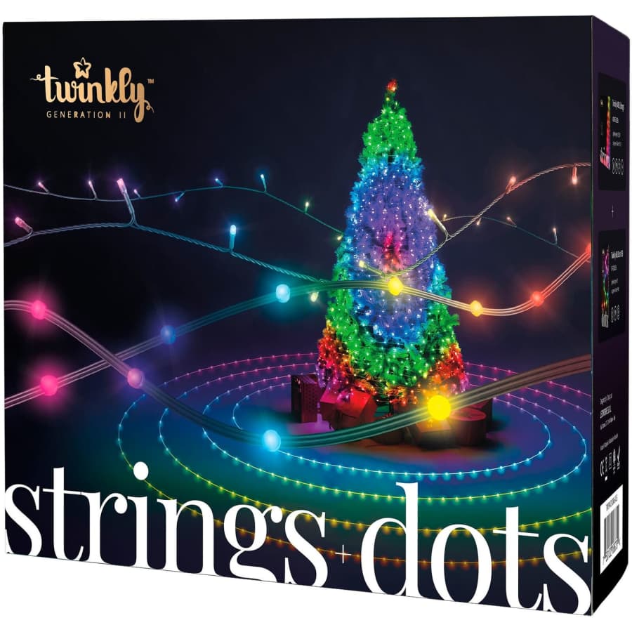 Twinkly 2nd-Gen. 105-Foot Smart Strings + Dots Light Kit for $120