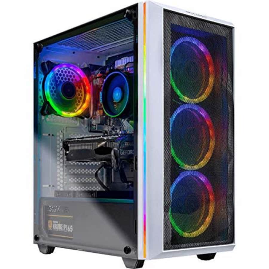 Skytech Chronos Gaming PC Desktop - AMD Ryzen 7 2700X, NVIDIA RTX 2070 Super 8GB, 16GB DDR4 (2X for $2,300