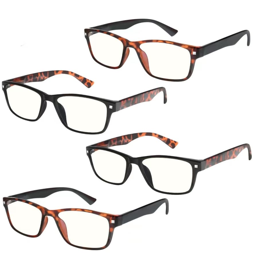 EFEOptical Block Blue Light Reading Glasses 4-Pack for $6 EFEOptical Block Blue Light Reading Glasses 4-Pack for $6