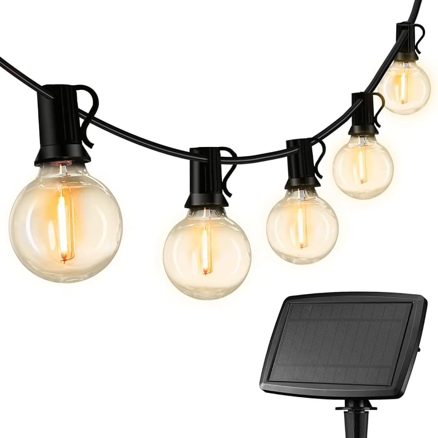 Venusop 27-Foot Solar String Lights for $39