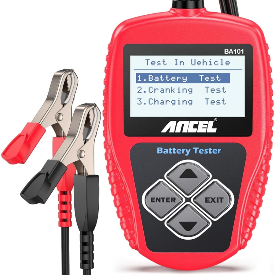 Ancel 12V Car Battery Tester: $23.11