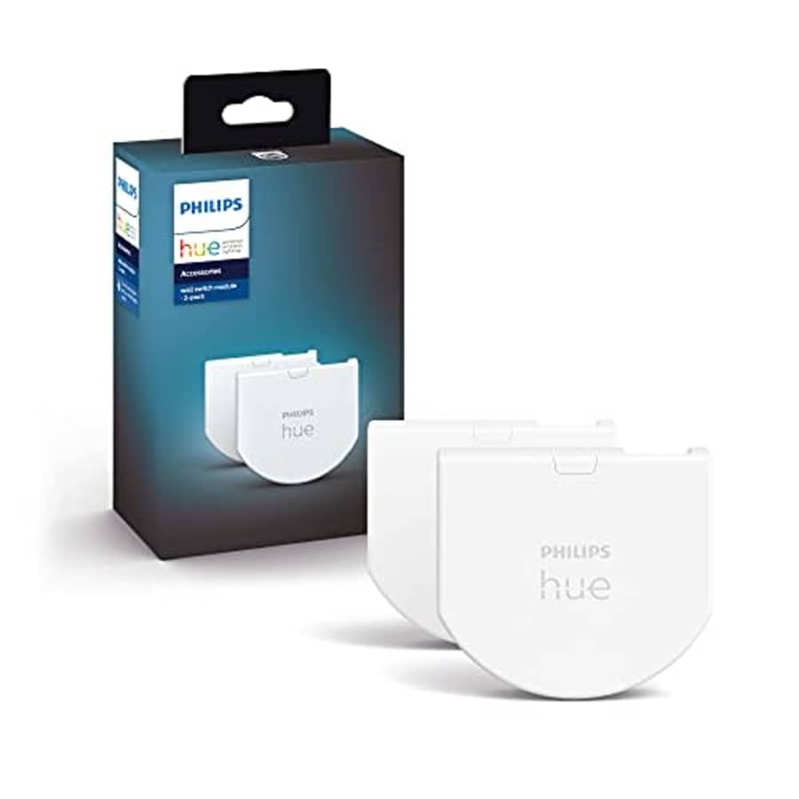 Philips Hue Wall Switch Module, White - 2 Pack - Indoor - Keeps Hue Smart Lights Reachable When for $80 Philips Hue Wall Switch Module, White - 2 Pack - Indoor - Keeps Hue Smart Lights Reachable When for $80