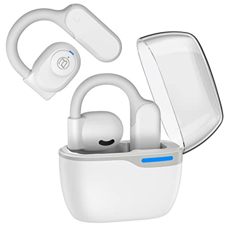 BUGANI Open Ear Headphones Wireless Bluetooth Headphones with Dual 16.2mm Large Driver, Open Ear for $40