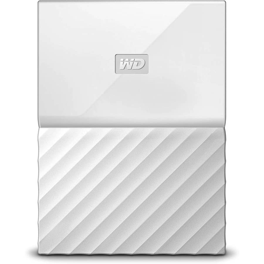 WD My Passport 1TB USB 3.0 Portable Hard Drive for $25