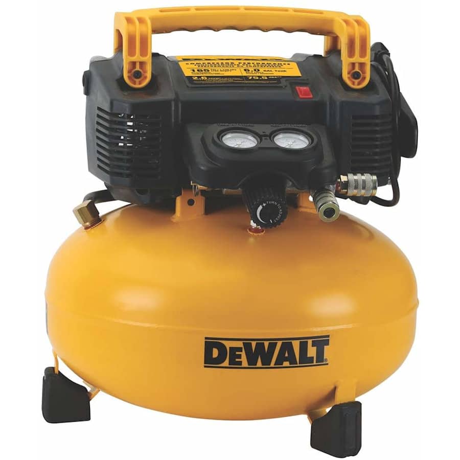 DEWALT Pancake Air Compressor, 6 Gallon, 165 PSI (DWFP55126) for $129