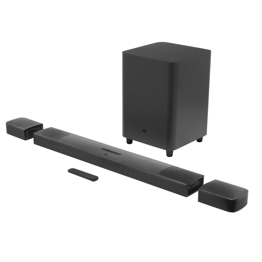 JBL Bar 9.1-Channel Soundbar System w/ Wireless Sub, Surrounds: $570 JBL Bar 9.1-Channel Soundbar System w/ Wireless Sub, Surrounds: $570