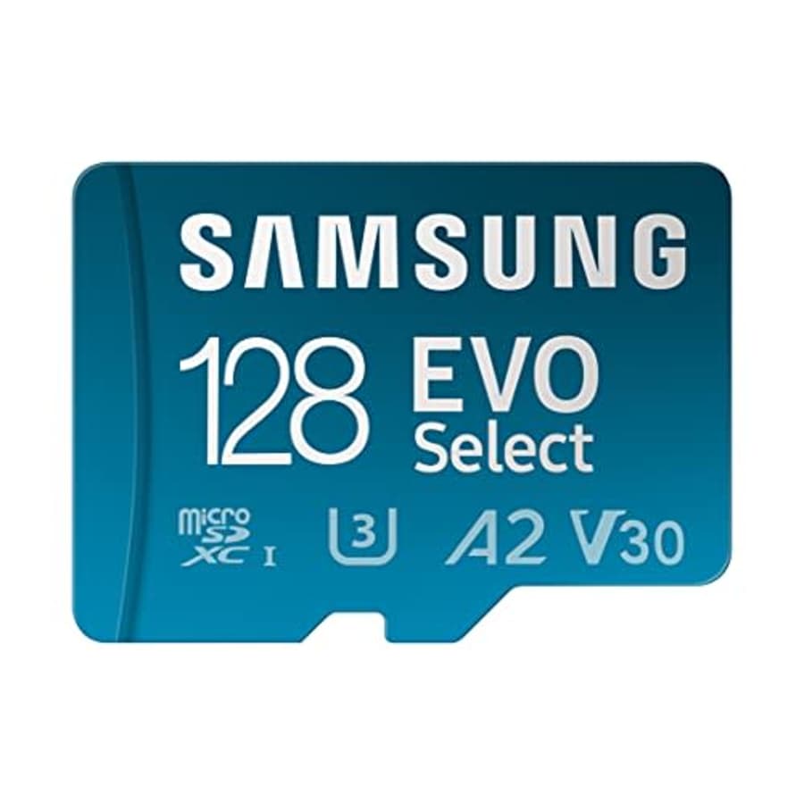 Samsung EVO Select 128GB microSD Memory Card w/ Adapter for $12 Samsung EVO Select 128GB microSD Memory Card w/ Adapter for $12