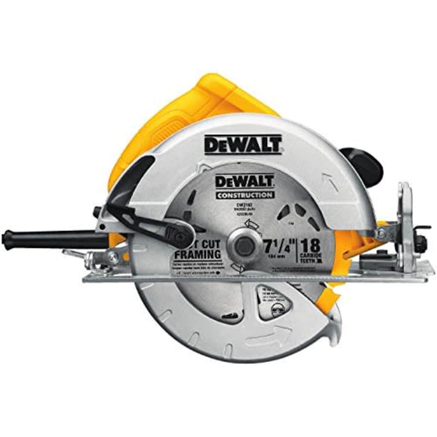 DeWalt 15A 7-1/4" Corded Circular Saw for $137