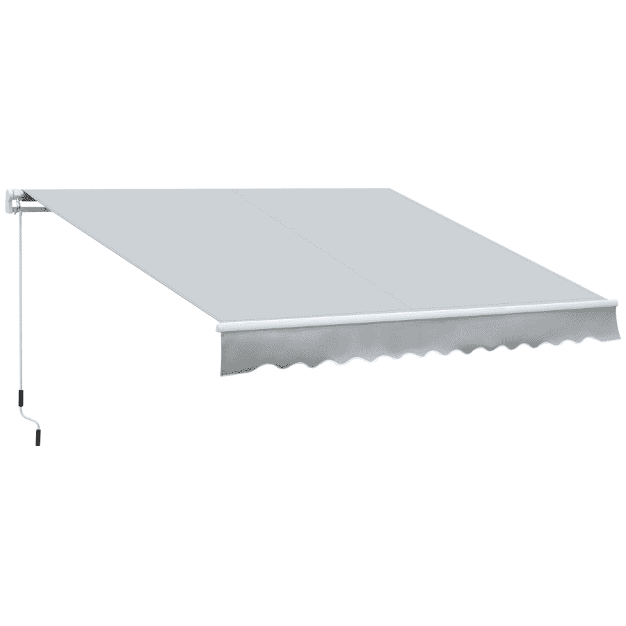 Outsunny 12 x 8-Foot Retractable Patio Awning for $138
