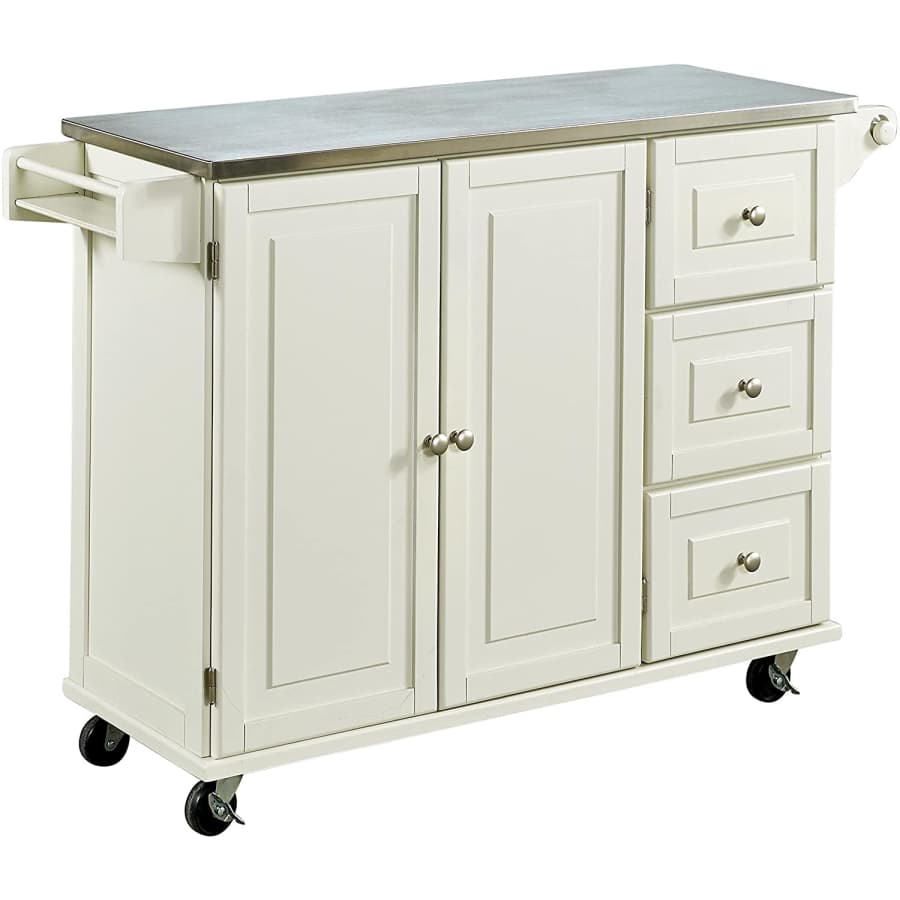 Home Styles Kitchen Cart with Stainless Steel Top for $236 Home Styles Kitchen Cart with Stainless Steel Top for $236