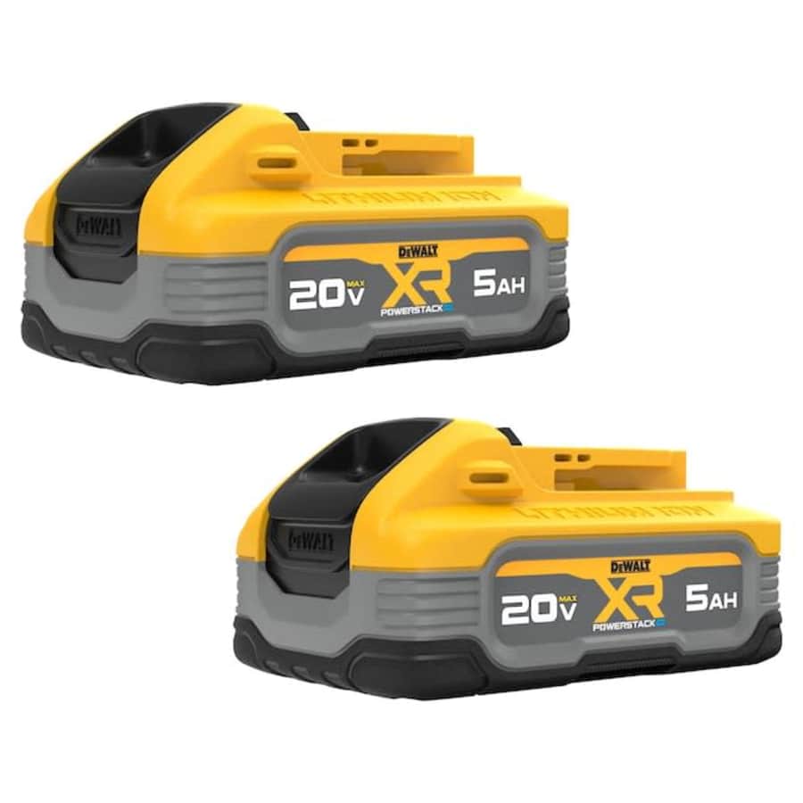 DeWalt XR Powerstack 20V Lithium-ion Battery 2-Pack for $229