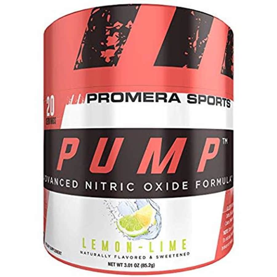 ProMera Sports Pump, Lemon Lime, 20 Servings, Advanced Nitric Oxide Booster & Pump Amplifier with for $21 ProMera Sports Pump, Lemon Lime, 20 Servings, Advanced Nitric Oxide Booster & Pump Amplifier with for $21