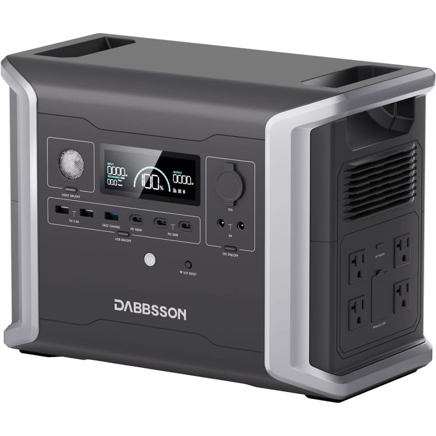 Dabbsson 3,030Wh Portable Power Station for $599 Dabbsson 3,030Wh Portable Power Station for $599